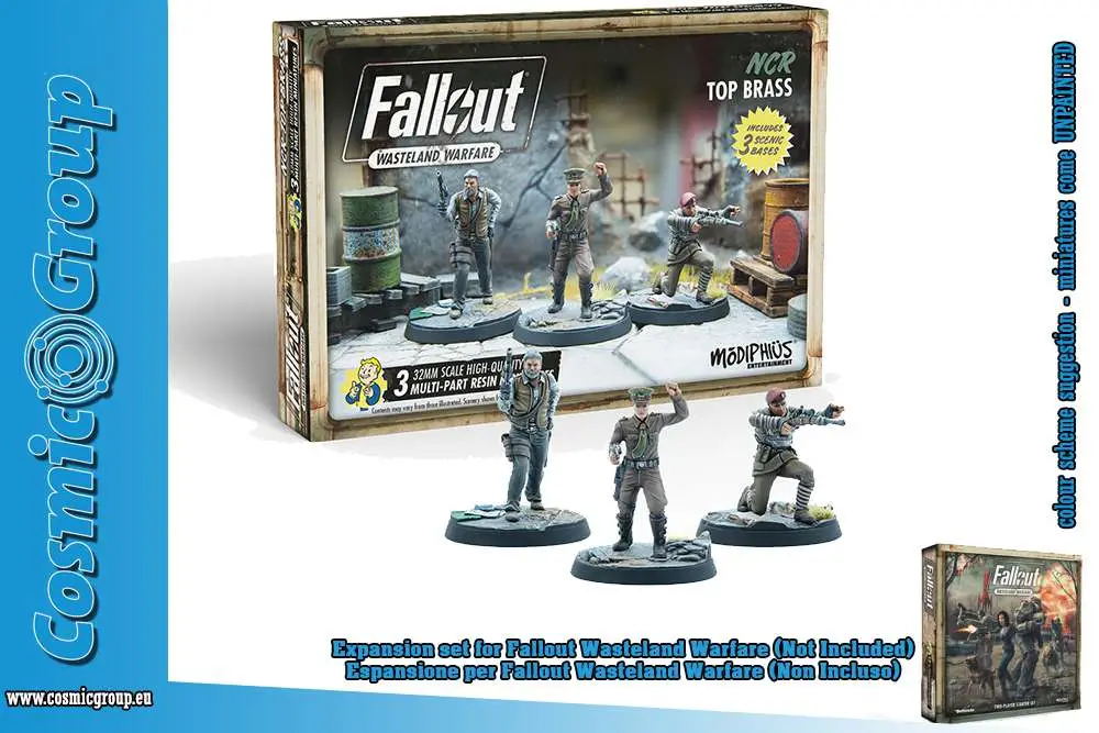 Fww New Vegas Ncr Top Brass - Figurine